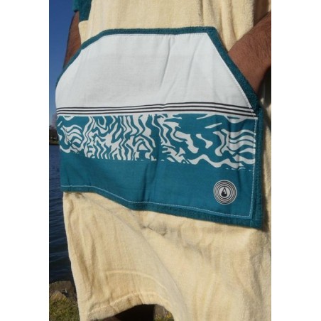 Pončas WAVE HAWAII Petrol, M