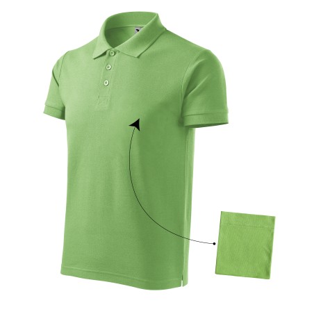 Vyr. Polo marškinėliai MALFINI Cotton, grass green