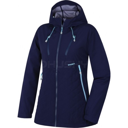 Moteriška striukė HUSKY SOFTSHELL SALEX mėlyna Moteriška striukė HUSKY SOFTSHELL SALEX mėlyna