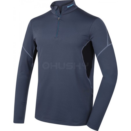 Vyriški termo marškiniai HUSKY LONG ZIP ACTIVE WINTER antracitas