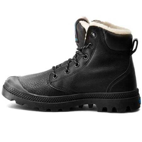 Batai PALLADIUM Pampa Sport Cuff WPS Leather Black