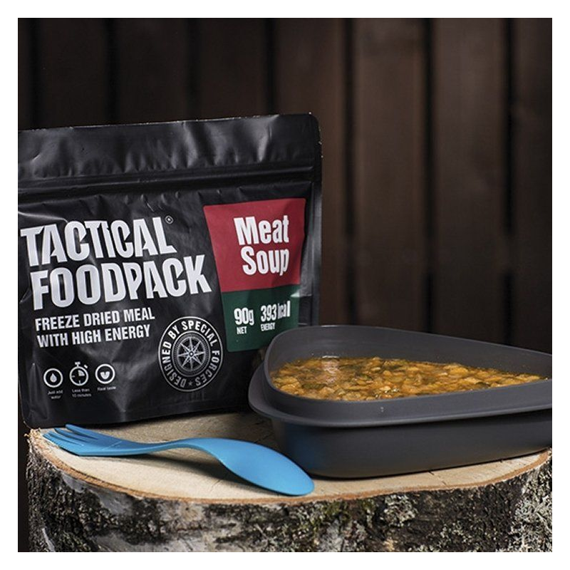 Tactical Foodpack mėsos sriuba 90g