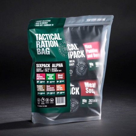 Tactical Foodpack  rinkinys Sixpack Alpha 595g