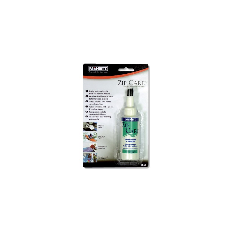 McNett tepalas užtrauktukams 'Zip Care' 60ml