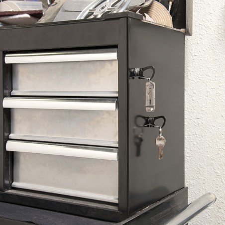 NITE-IZE magnetinis karabinas (anthracite)