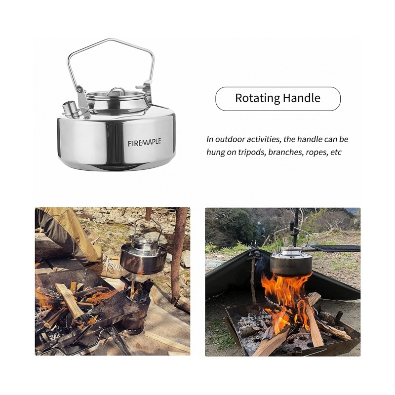 Virdulys Fire-Maple Antarctic Stainless